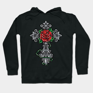 Roses Holy Cross Hoodie